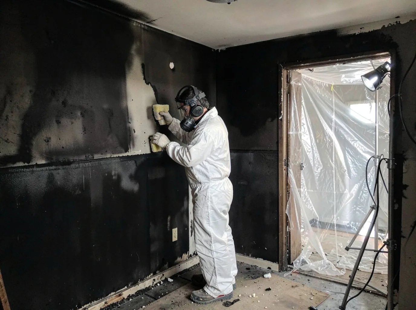 Fire Damage Restoration company in Bisbee, ND